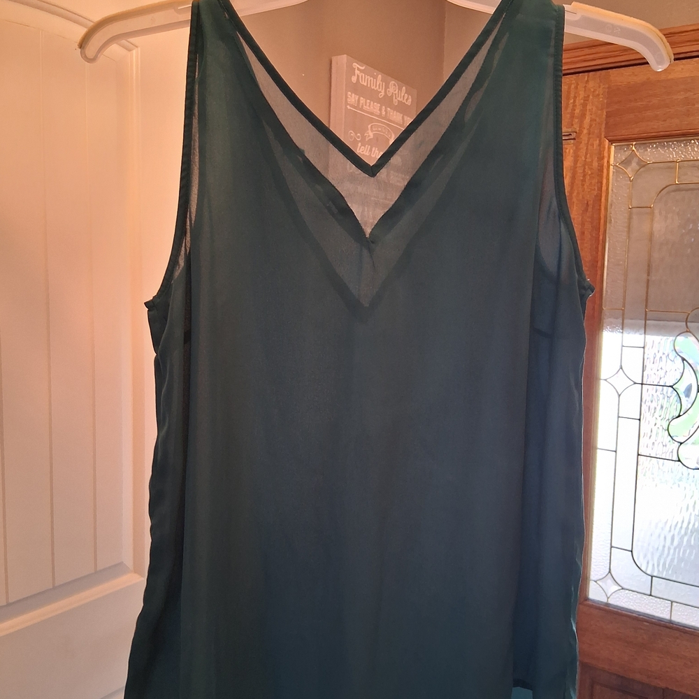 Maurices Teal Sleeveless Top